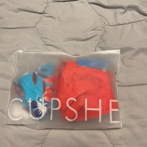 CUPSHE Women’s Floral Print Knot Adjustable Bikini Set